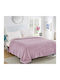 Silk Fashion Κουβέρτα Fleece Μονή 160x220εκ. Λιλά 5206978073052