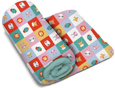 Fisher Price Pătură Pătuț Animals 95x150 cm