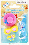 Starpak Eraser for Pencil and Pen Summer 4pcs