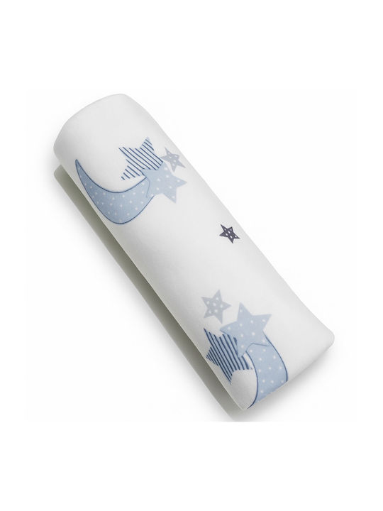 Beboulino Blanket Nursery Swaddling Blankets Blue Moon Star 80x80cm