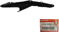 Honda Right Motorcycle Side Plastic Black