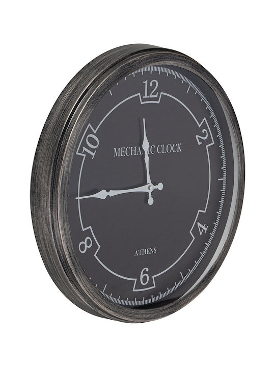 ARlight Wall Clock Plastic Black