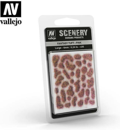 Acrylicos Vallejo Φυτό Μακέτας Large Scenery - Fantasy Tuft – Pink