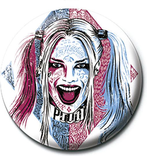 Pyramid International Badge Suicide Squad (Harley Quinn Tattoo) 1pcs