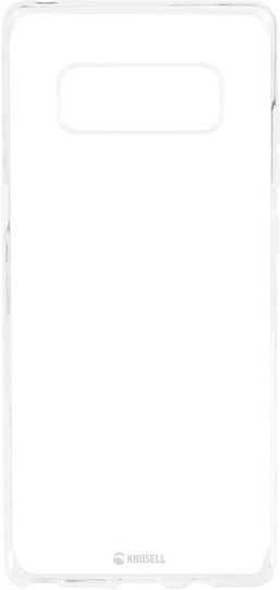 Krusell Silicone Back Cover Transparent for Galaxy Note 8