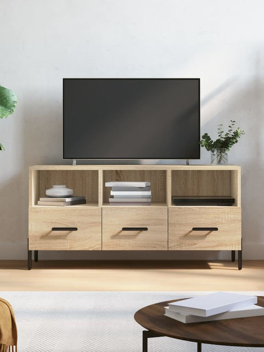 Particle Board TV Furniture with Drawers Sonoma...