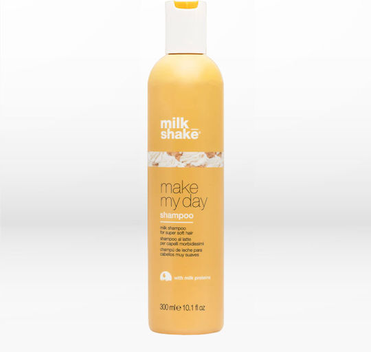 Milk Shake Make My Day Σαμπουάν Αναδόμησης/Θρέψης & Λείανσης για Όλους τους Τύπους Μαλλιών 300ml
