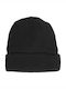 Knitted Beanie Cap Black