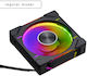 Phanteks PH-F120D30 Case Fan (2000rpm / 61.5cfm) με RGB Φωτισμό και Σύνδεση 4-Pin PWM Regular Black