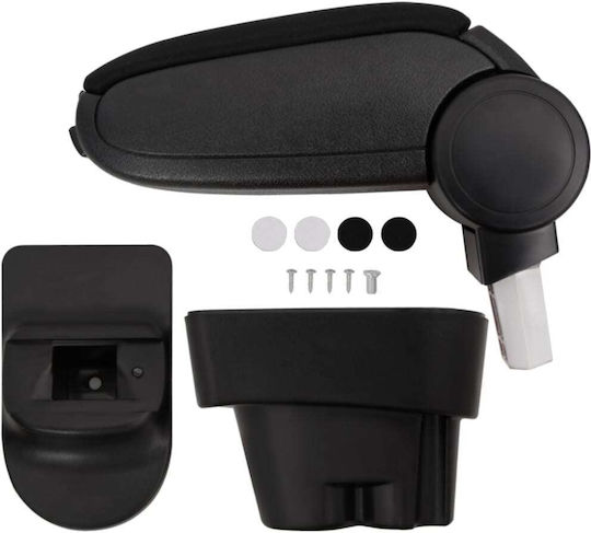vidaXL Car Armrest for Volkswagen CC Black