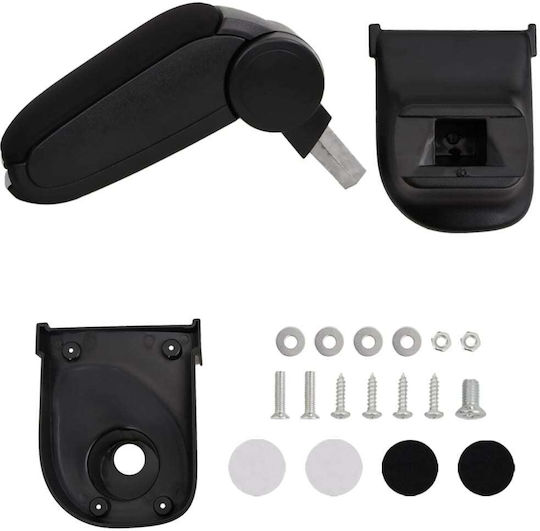 vidaXL Car Armrest for Renault Clio Black