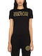 Versace Feminin Tricou Negru