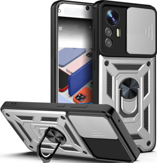 Bodycell Back Cover Μεταλλικό Γκρι (Redmi Note 12S)