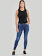 Damenjeans mit Rissen in Enger Passform