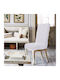 SpitiBazaar Husă Elastică Scaun Alb 6buc SB-47