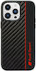 Audi Back Cover Πλαστικό Μαύρο (iPhone 14 Pro)