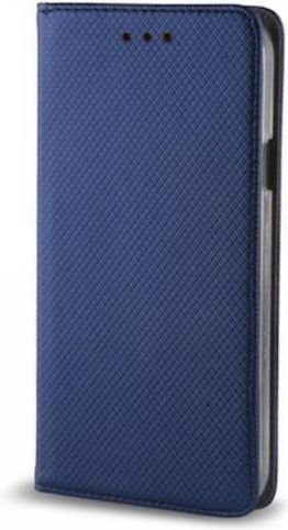 Smart Magnet Back Cover Πλαστικό Navy Μπλε (Motorola Edge 30)