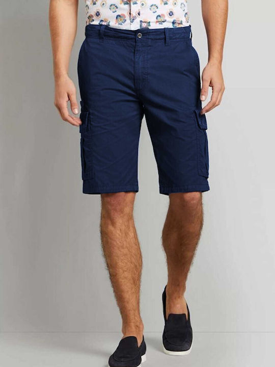 Bugatti Ανδρική Βερμούδα Cargo Navy Μπλε