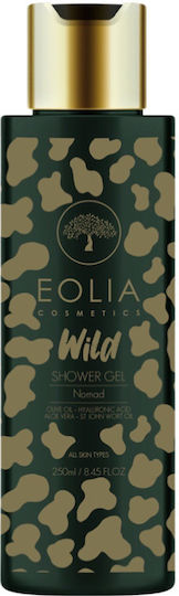Eolia Cosmetics Wild Nomad Bubble Bath Gel with Hyaluronic Acid and Vanilla Scent 250ml
