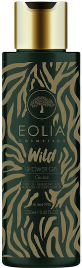 Eolia Cosmetics Wild Orchid Moisturizing Shower Gel with Citrus Fruits Scent 250ml