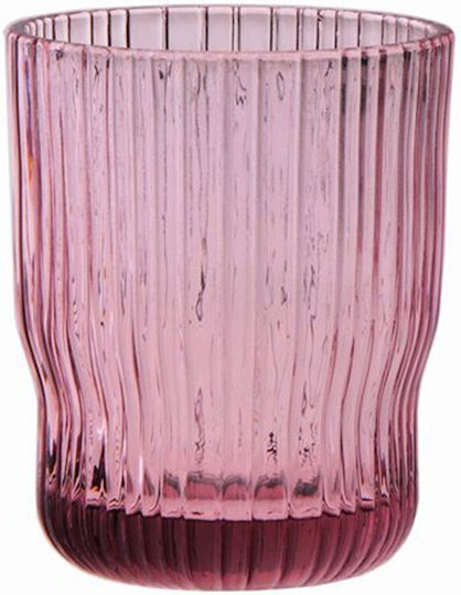 Marva Set Pahare Pentru Apa Și Whisky Din Sticlă Violet 250ml 6 Bucăți