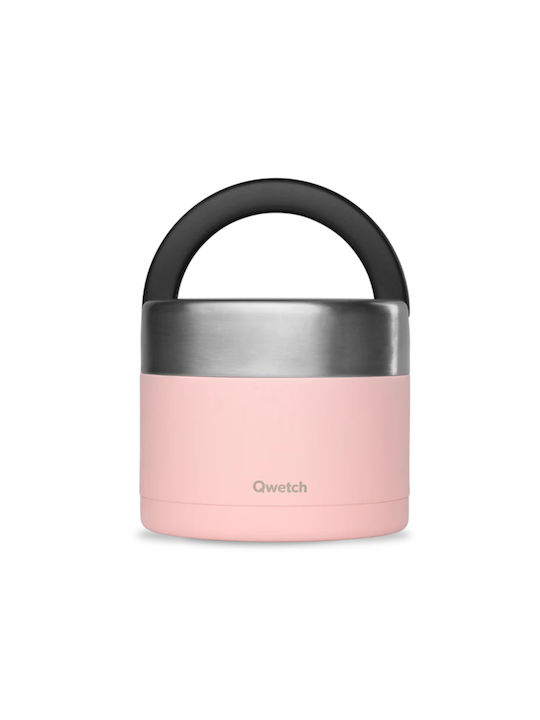 Qwetch Inox Thermo Lunch Box Pink 850ml