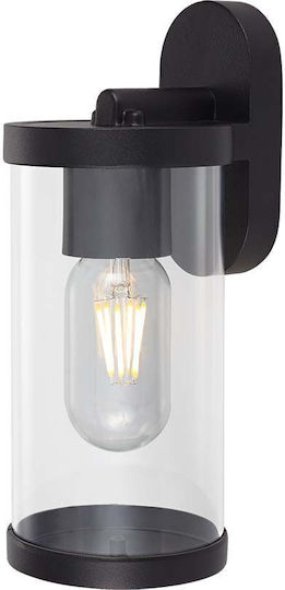 V-TAC Felinar de exterior montat pe perete E27 IP44 9.3x11.6x23.4εκ.