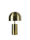 ARlight Decorative Lamp Mushroom with Socket for Bulb E27 Gold