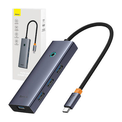 Baseus UltraJoy USB-C Stație de andocare cu HDMI 4K Gri