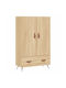 Cabinet Floor Beige 69.5x31x115cm