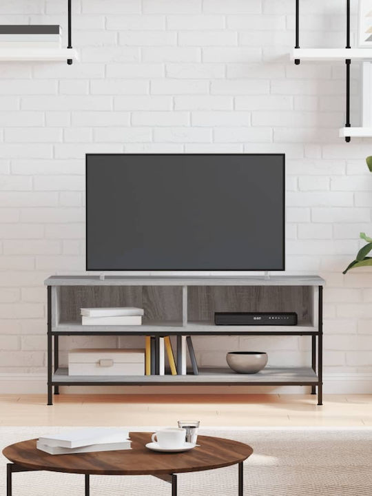 Particle Board TV Furniture Gray L100xW35xH45cm