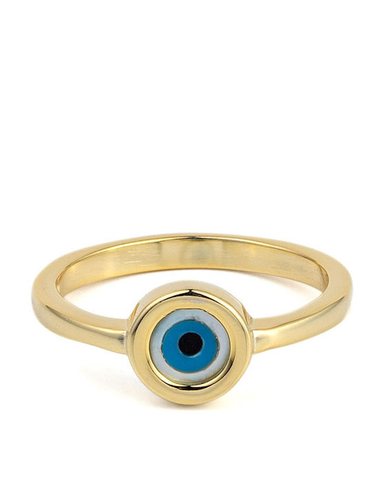 George Art Jewels Femeie Inel din Argint Placat cu aur