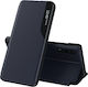 Techsuit eFold Series Back Cover Plastic / Piele Magnetic Albastru (Galaxy A30s)