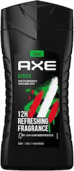 Axe Africa Tonen Shower Gel 3in1 für Herren 250ml
