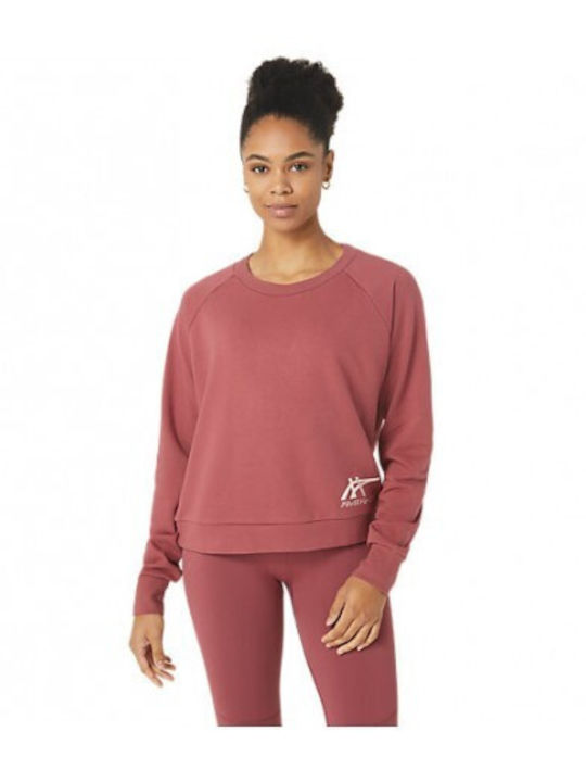 ASICS Women's Long Sweatshirt Pink