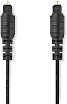 Nedis Optical Audio Cable TOS male - TOS male Μαύρο 3m (CAGB25000BK30)