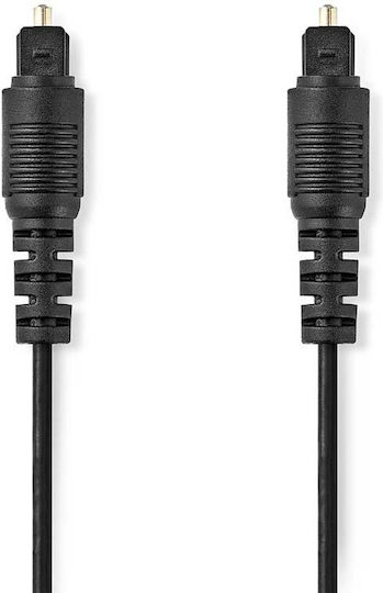 Nedis Cablu Audio Optic TOS masculin - TOS masculin Negru 3m (CAGB25000BK30)