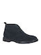 Leder Marineblau Herrenstiefel Anatomisch