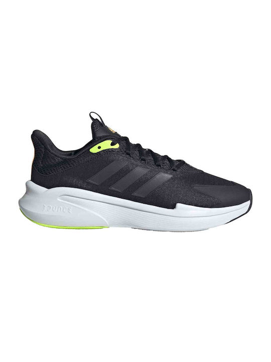 Adidas AlphaEdge Ανδρικά Αθλητικά Παπούτσια Running Μαύρα