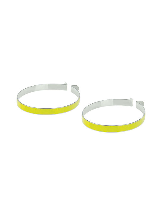 M-Wave Curele pentru pantaloni de ciclism Galbene