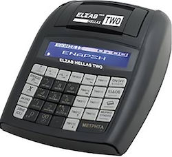 Elzab Two Registrierkasse mit Batterie in Gray Farbe