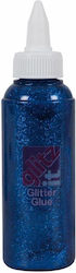 Docrafts Κόλλα Glitter Μπλε 120ml