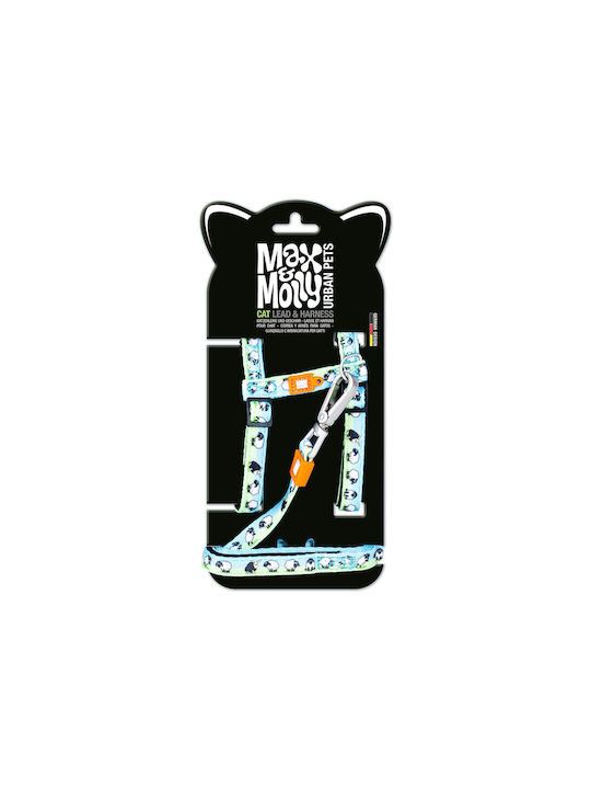 Max & Molly Black Sheep Σαμαράκι Γάτας με Οδηγό Μαύρο Max & Molly Black Sheep Σαμαράκι Γάτας με Οδηγό Μαύρο