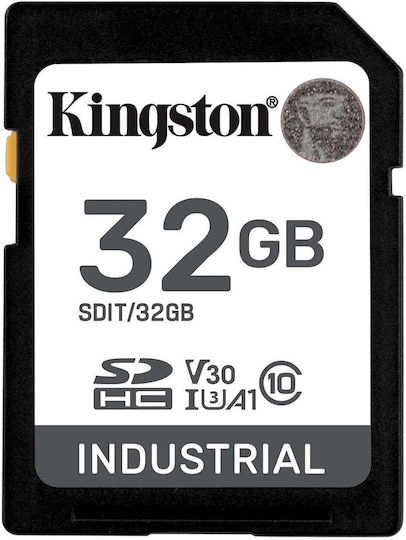 Kingston Industrial SDHC 32GB U3 V10 A1 UHS-I 100MB/s