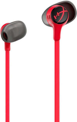 HyperX Cloud Earbuds II In Ear Gaming Headset with Connection 3.5mm Red