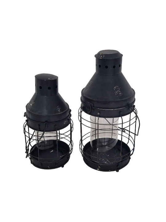 Artekko Metallic Lantern Black