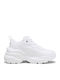 Cilia Γυναικεία Chunky Sneakers Λευκά