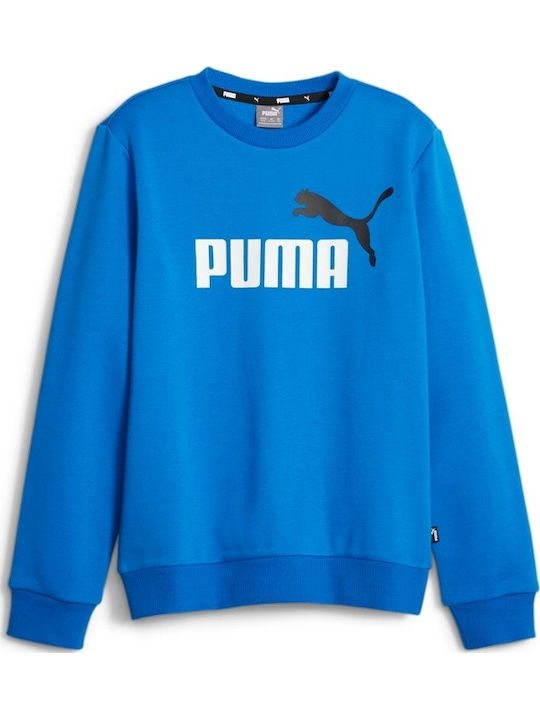 PUMA Παιδικό Φούτερ Μπλε Essentials+
