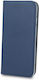 Smart Back Cover Δερμάτινο Μαγνητικό Navy Μπλε (Huawei Nova 9 / Honor 50 5G / Honor 50)