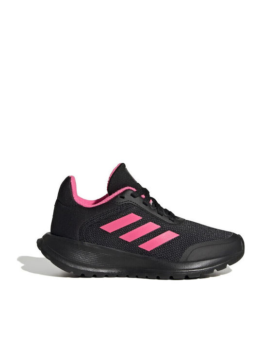 Tensaur Tensaur Run 2.0 K Waterproof Kids Sports Shoes Running with Laces Core Black / Lucid Pink